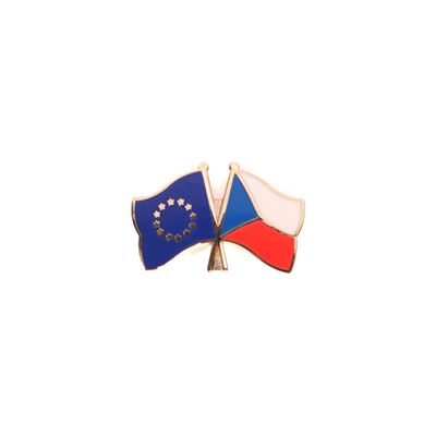 Odznak vejúce vlajky priateľstva ČR x EU