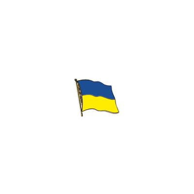 Odznak vejúca VLAJKA Ukrajina