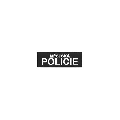 Nášivka MĚSTSKÁ POLICIE malá