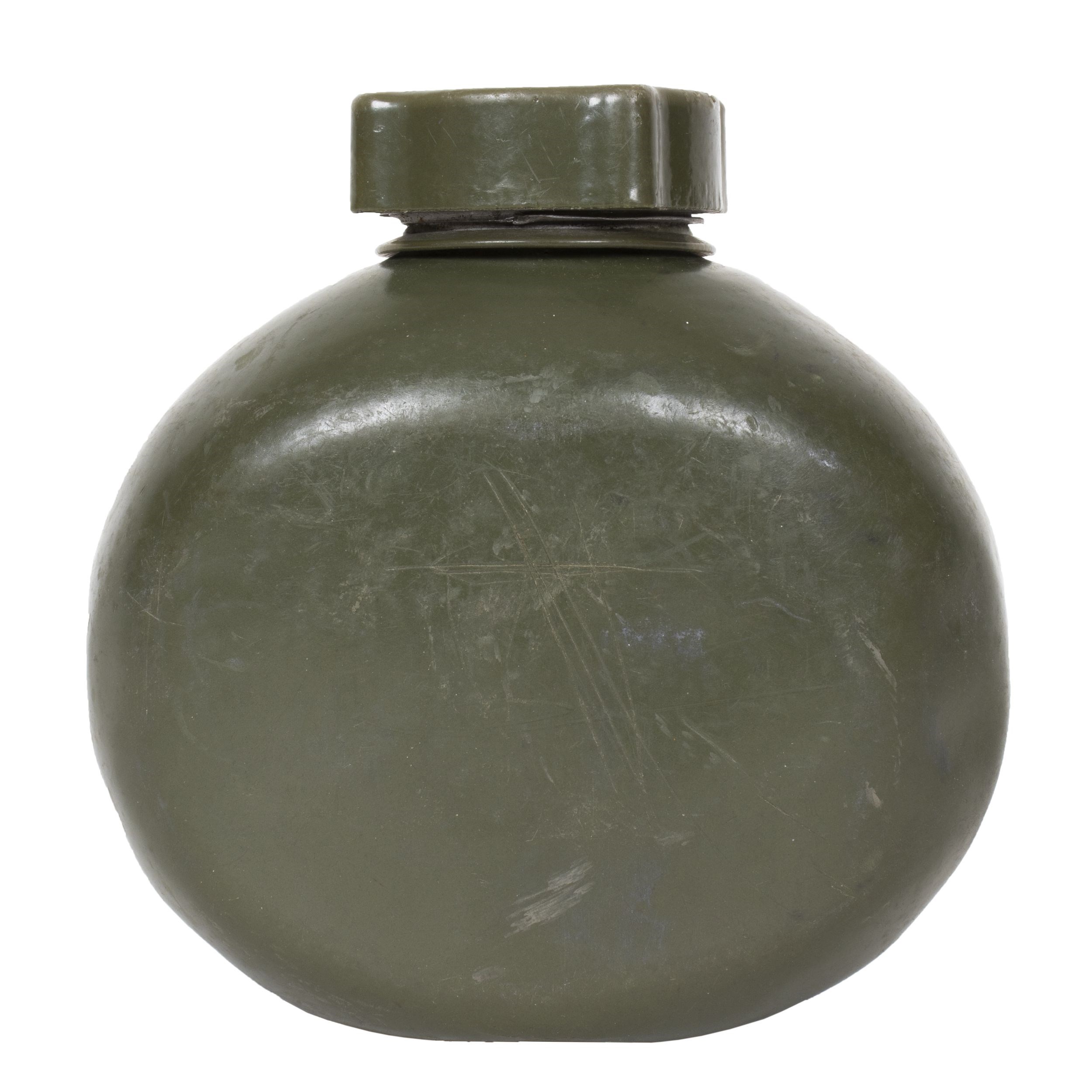 Fľaša poľná MAĎARSKÁ ZELENÁ použitá Armáda Maďarská 16110047 L-11