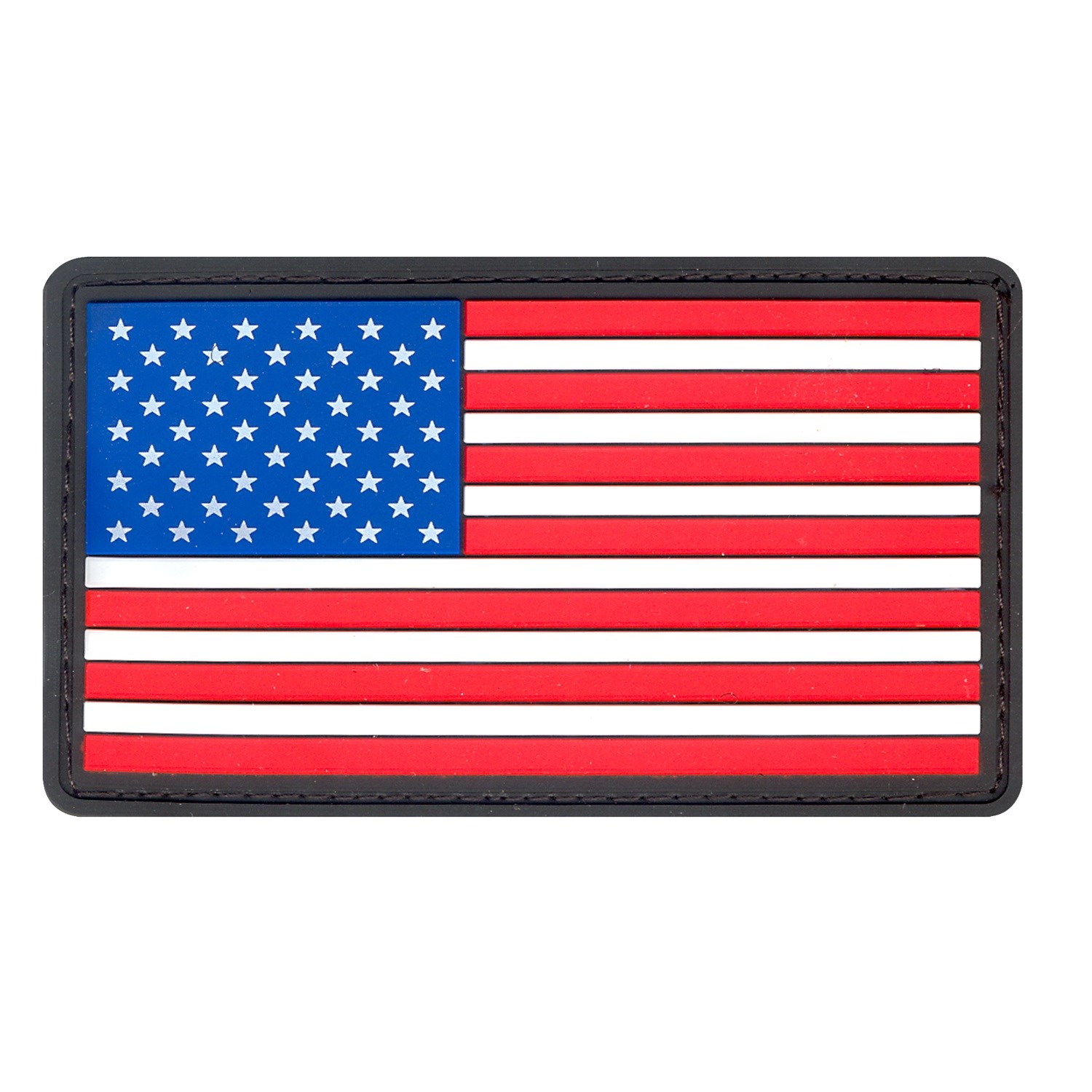 Nášivka vlajka USA plast FAREBNÁ