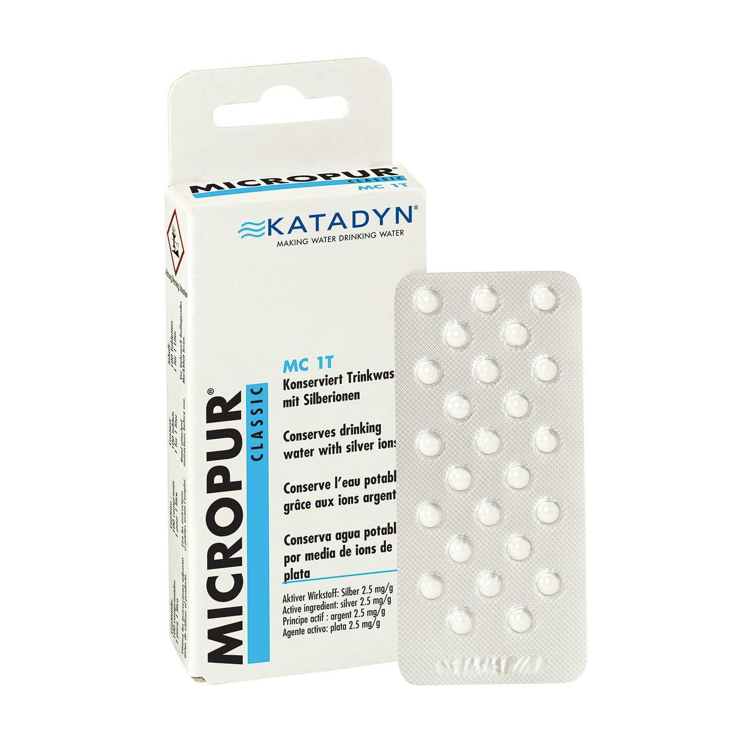 Tablety pro úpravu vody MICROPUR CLASSIC MC 1T 100 tabliet