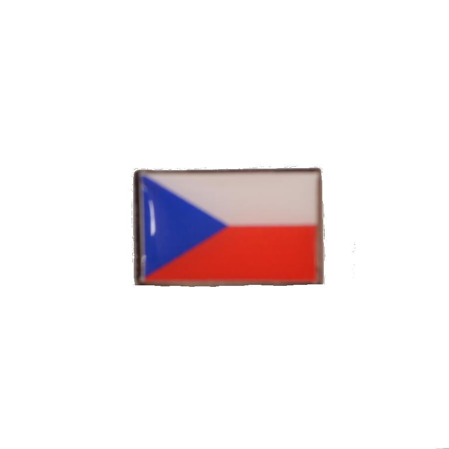 Odznak vlajka ČR malá