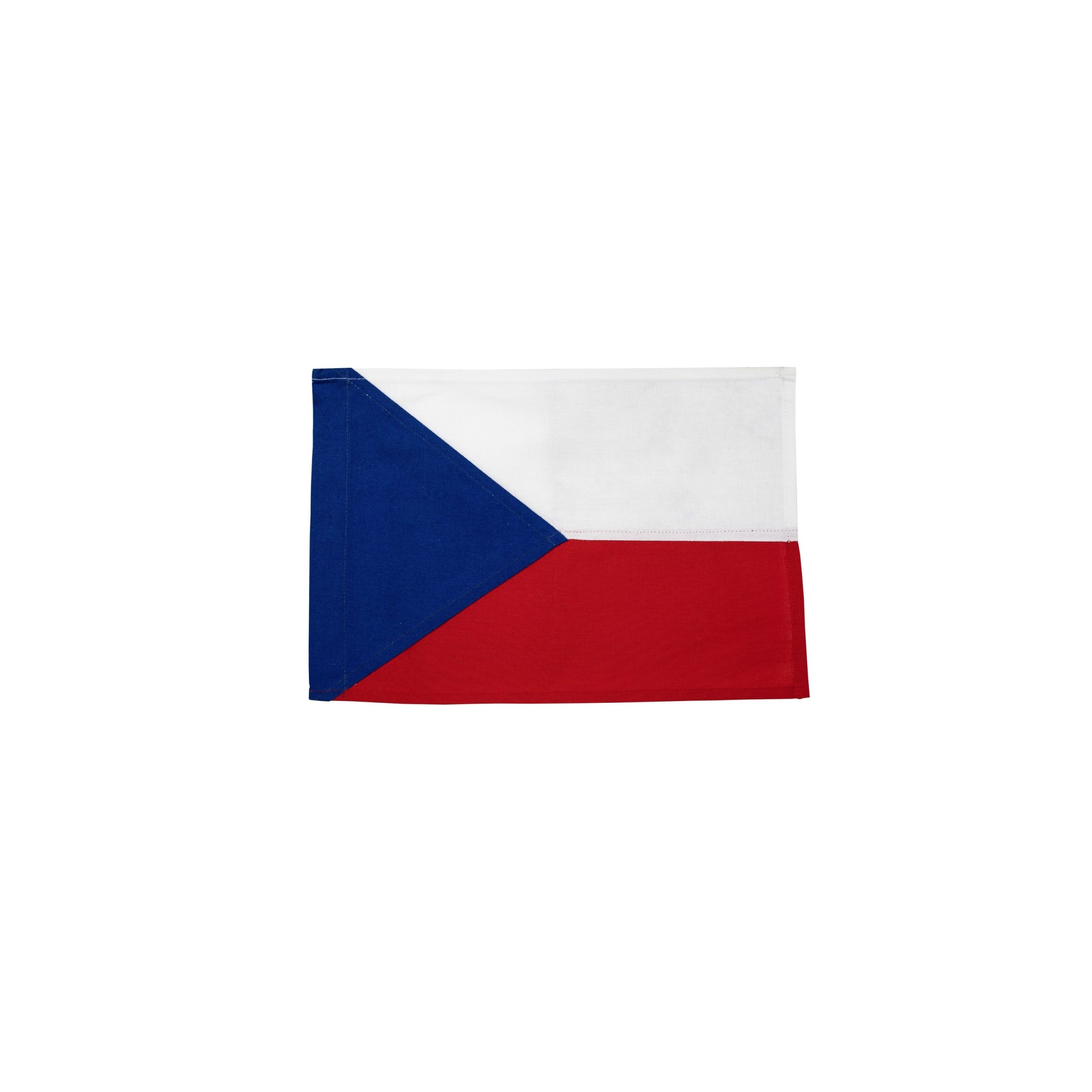 Vlajka ČESKÁ REPUBLIKA bavlna 23 x 33 cm  8902333 L-11