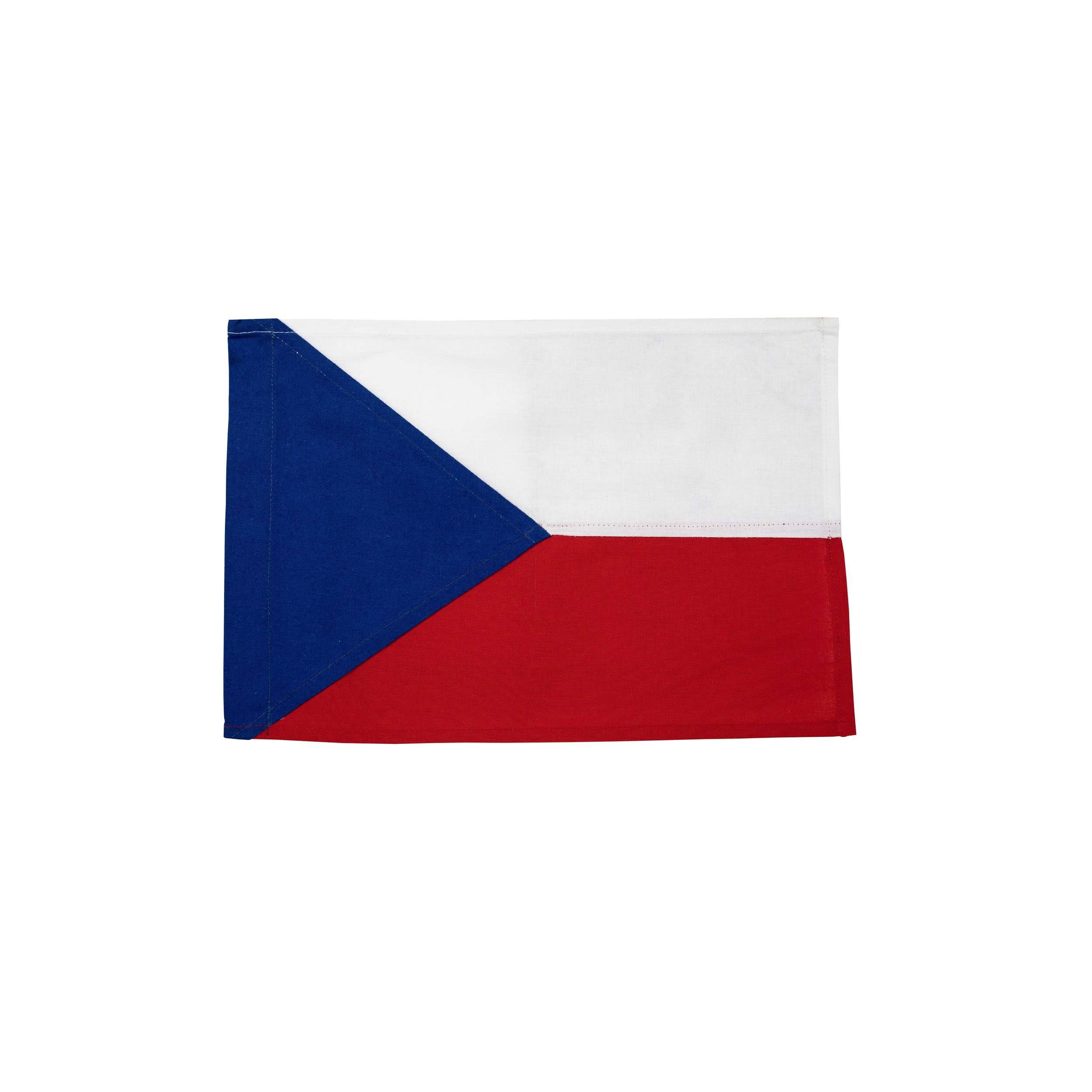 Vlajka ČESKÁ REPUBLIKA bavlna 75 x 160 cm  89075160 L-11