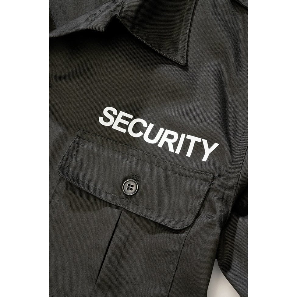 Košeľa US SECURITY dlhý rukáv ČIERNA BRANDIT 9763-2 L-11