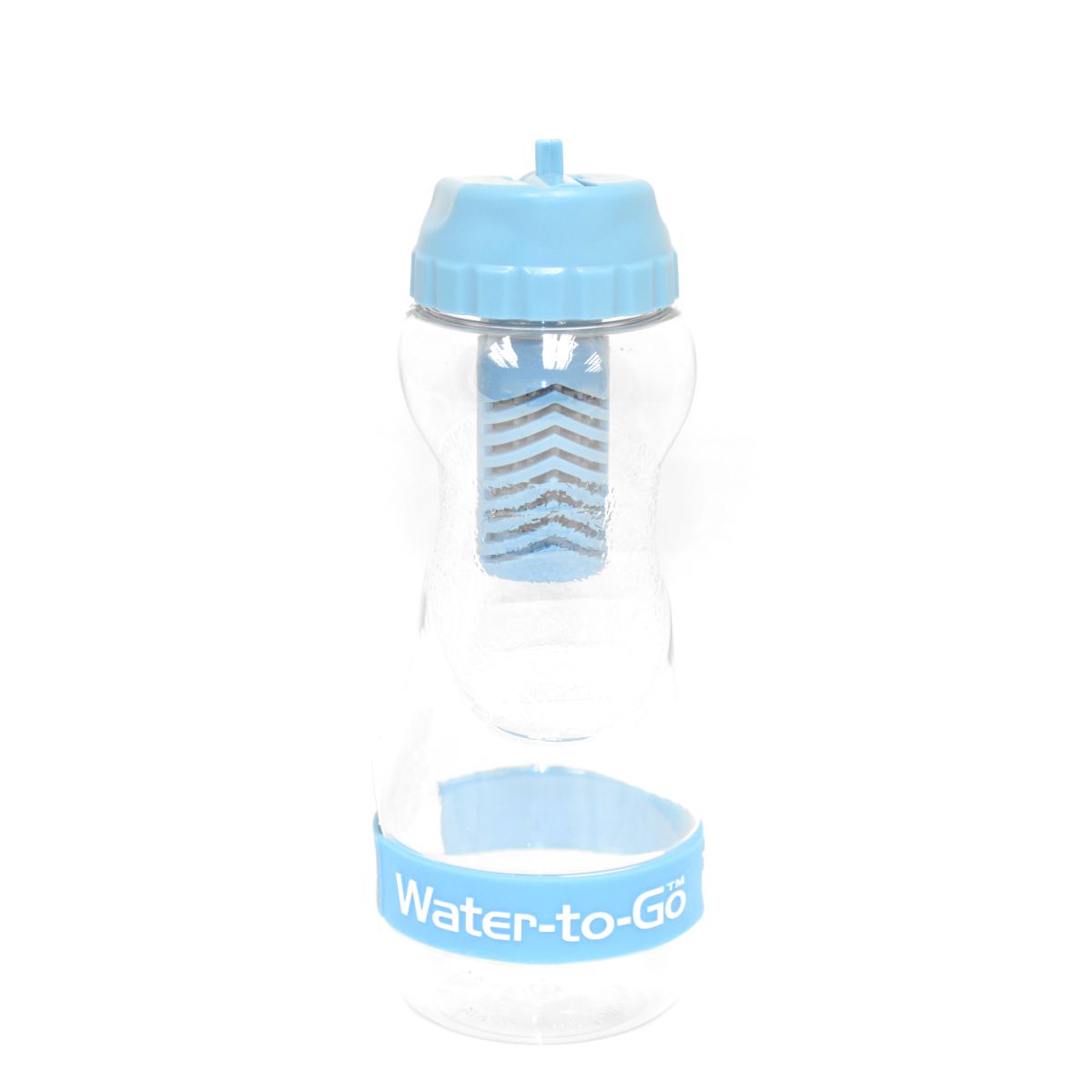 Filtračná fľaša GO! 50cl MODRÁ Water-to-GO GOBLUE L-11