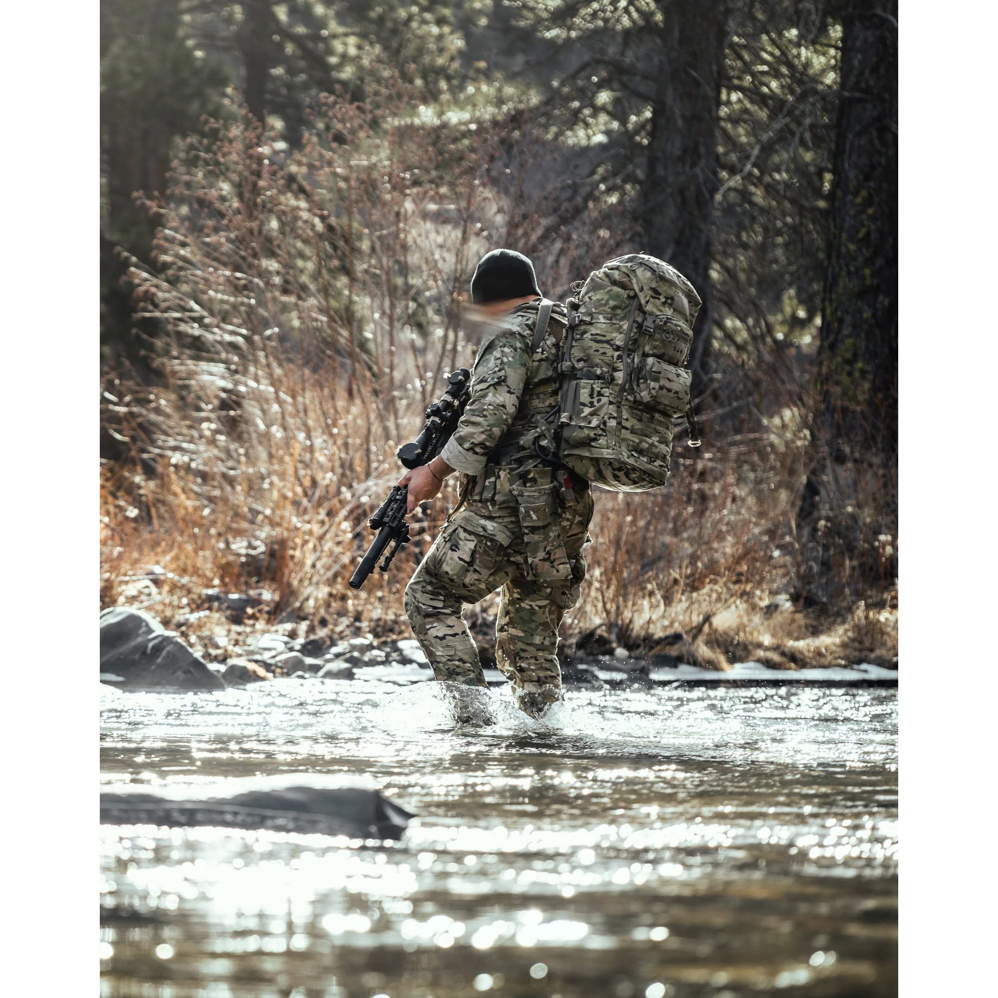 Canadian Military Interm Ruck EBERLESTOCK batoh MISSION RUCK MULTICAM | Army shop MILITARY RANGE SK