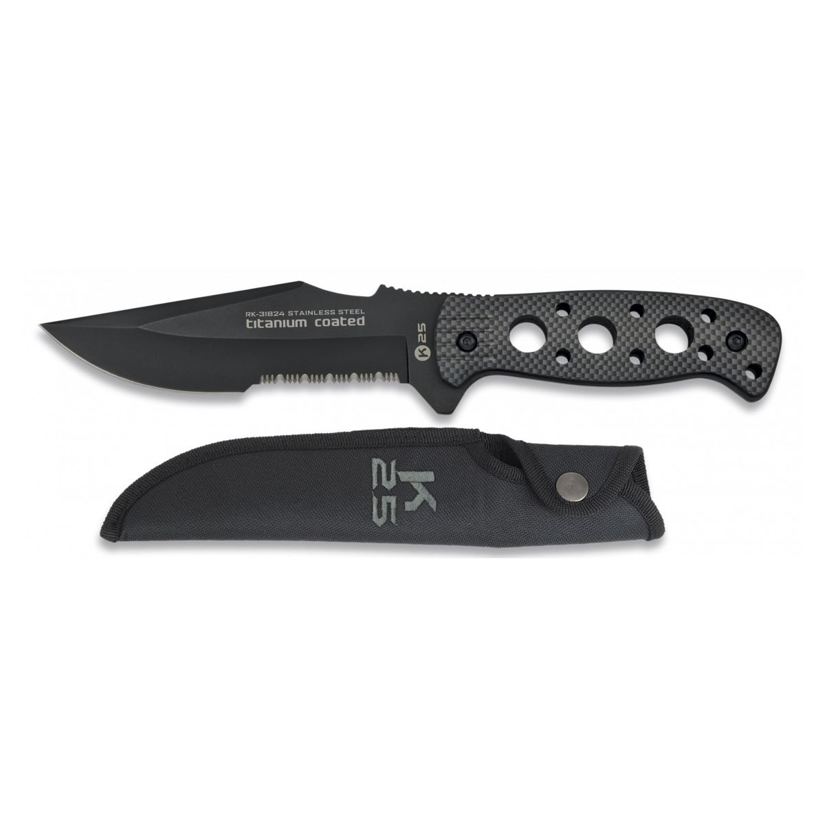31824 K25 nôž TACTICO 31824 BLACK | Army shop MILITARY RANGE SK