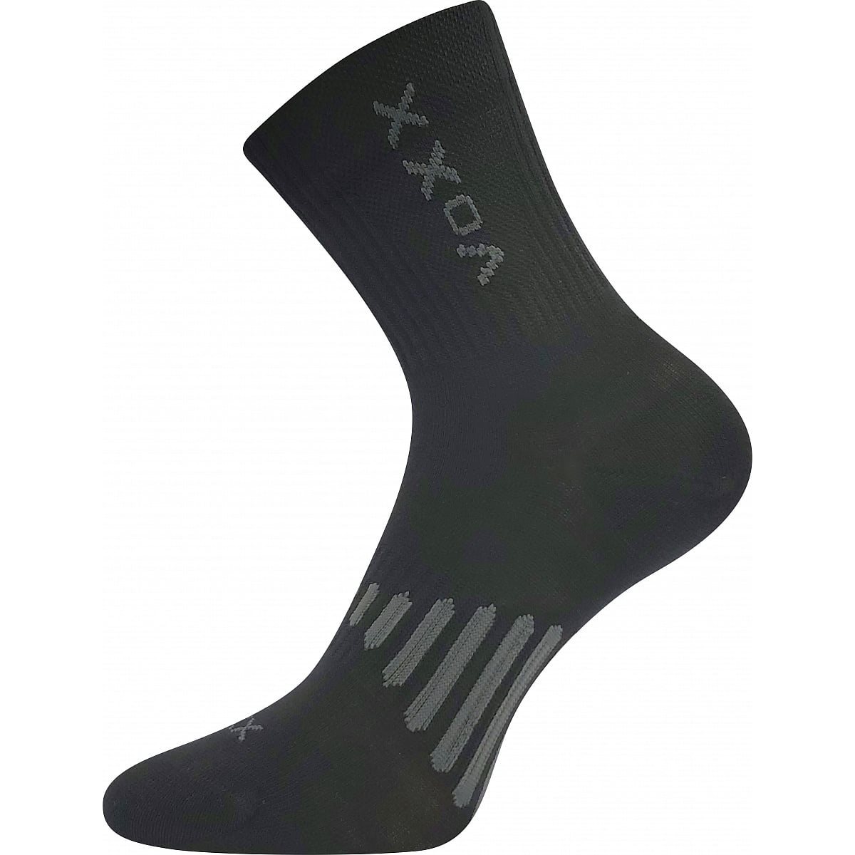 Ponožky Powrix merino vlna čierne VOXX V-1193-B L-11