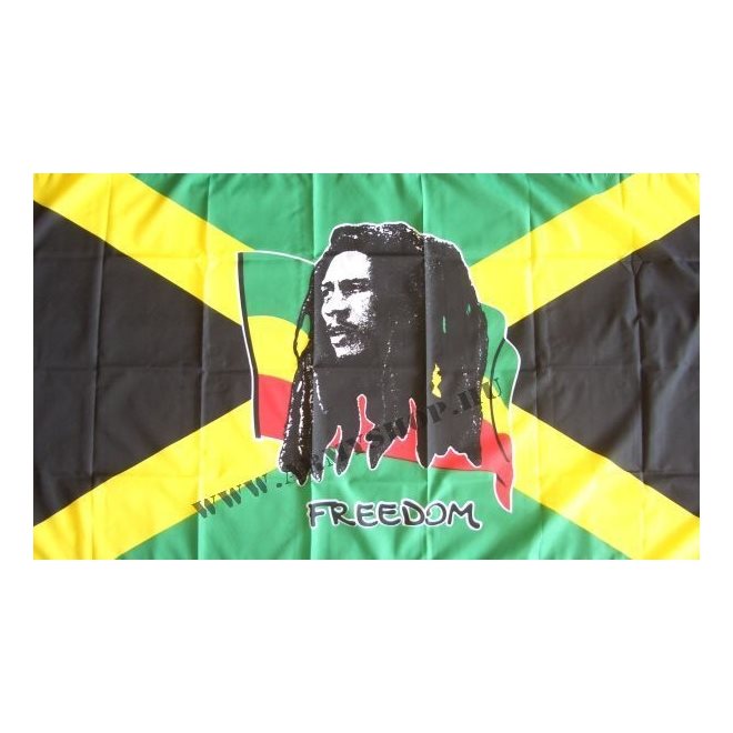 Vlajka Bob Marley JAMAJKA (Jamaica) ostatní ZAS00102 L-11