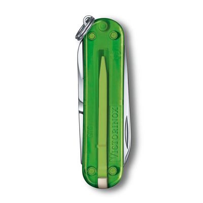 Nôž vreckový CLASSIC SD 58mm transparentný GREEN TEA
