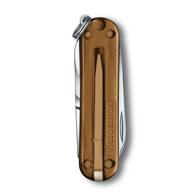 Nôž vreckový CLASSIC SD 58mm transparentný CHOCOLATE FUDGE