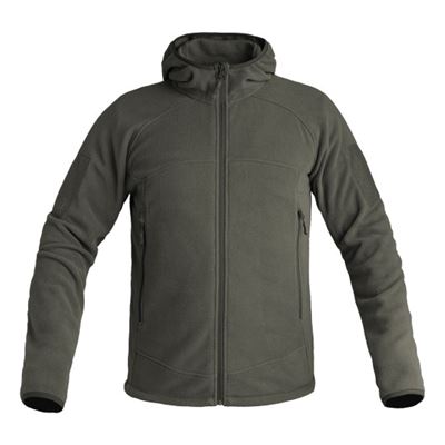 INSTRUCTOR Polar Fleece HOODIE ZELENÁ