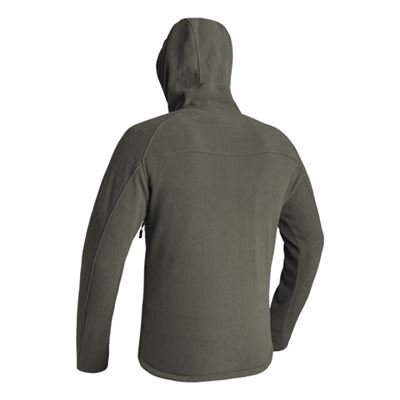 INSTRUCTOR Polar Fleece HOODIE ZELENÁ