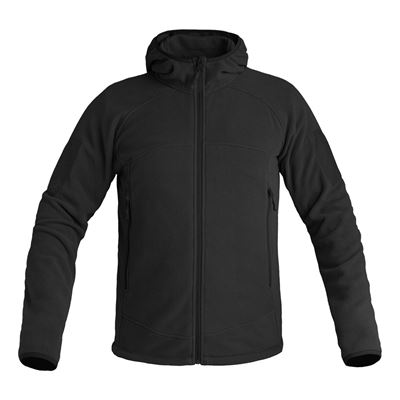 Mikina s kapucňou INŠTRUCTOR Polar Fleece ČIERNA