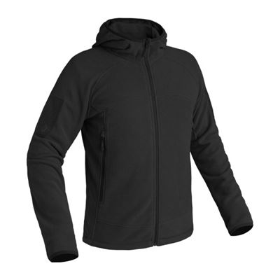 Mikina s kapucňou INŠTRUCTOR Polar Fleece ČIERNA