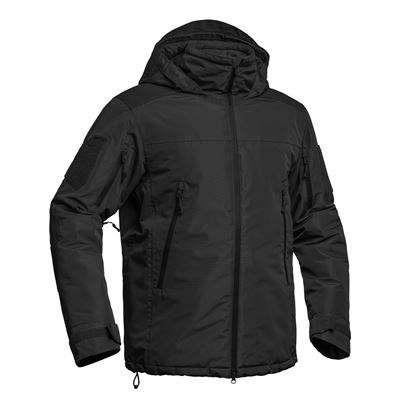 Bunda parka FIGHTER XMF 200 hardshell ČIERNÁ