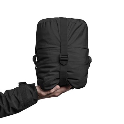 Bunda parka FIGHTER XMF 200 hardshell ČIERNÁ