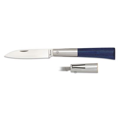 Nôž zatvárací PENKNIFE PISTON hladké ostrie MODRÝ