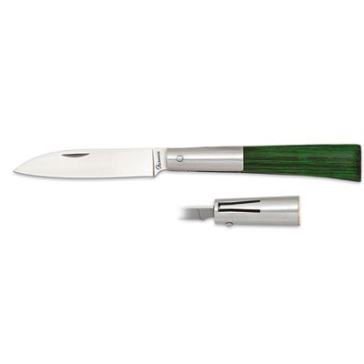 Nôž zatvárací PENKNIFE PISTON hladké ostrie ZELENÝ