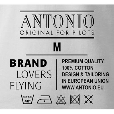 Tričko s leteckým motorom BMW 801 BIELE ANTONIO® 0214911 4