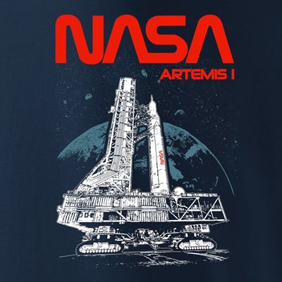 Tričko NASA ARTEMIS I – Misia na Mesiac MODRÉ ANTONIO® 0214951 2