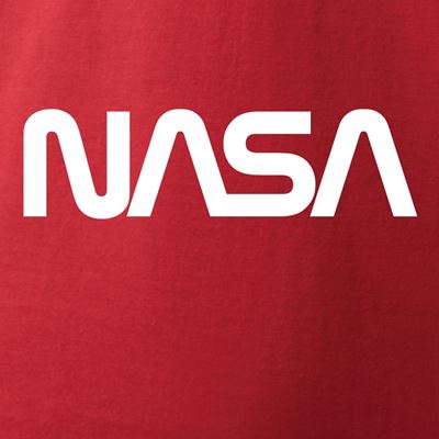 Tričko s logom NASA ČERVENÉ ANTONIO® 0214971 2