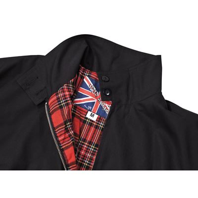 Bunda ENGLISH STYLE /KING GEORGE/ ČIERNA
