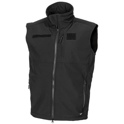 Vesta softshell Allround ČIERNA