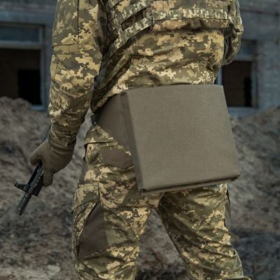 Podložka na sedenie s opaskom ZELENÁ RANGER GREEN M-TAC 10001001 21