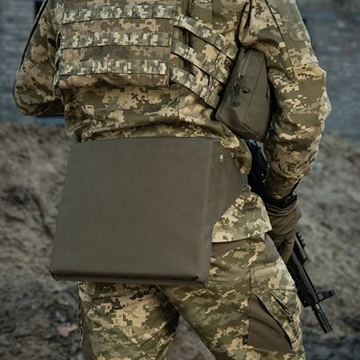 Podložka na sedenie s opaskom ZELENÁ RANGER GREEN M-TAC 10001001 20