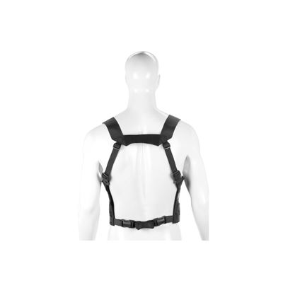 Vesta chest rig MOLLE PALS ľahká väzba 600D COYOTE INVADERGEAR 1010737-06 6