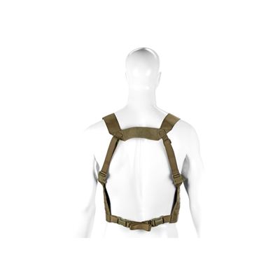 Vesta chest rig MOLLE PALS ľahká väzba 600D RANGER GREEN INVADERGEAR 1010737-20 6