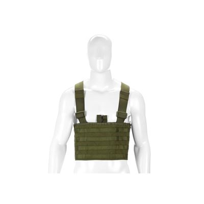Vesta chest rig MOLLE PALS ľahká väzba 600D OLIVE DRAB INVADERGEAR 1010737-22 3