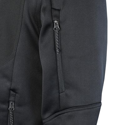 Mikina CIRRUS TECHNICAL FLEECE na zips ČIERNA