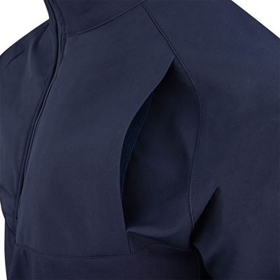 Bunda PATROL GEN II SOFTSHELL 3/4 zip NAVY MODRÁ