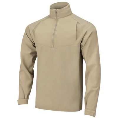 Bunda PATROL GEN II SOFTSHELL 3/4 zip SILVER TAN