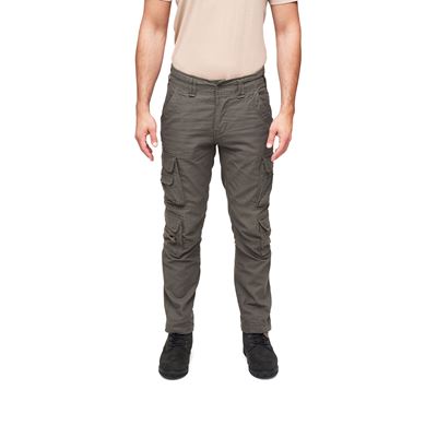 Nohavice PURE SLIM FIT vintage OLIV BRANDIT 1016-01 2