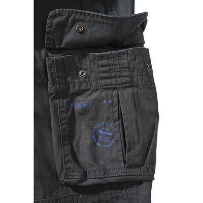 Nohavice PURE SLIM FIT vintage SIVÉ BRANDIT 1016-05 5