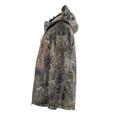 Zimná bunda s kapucňou ECW Level 7 FLECKTARN