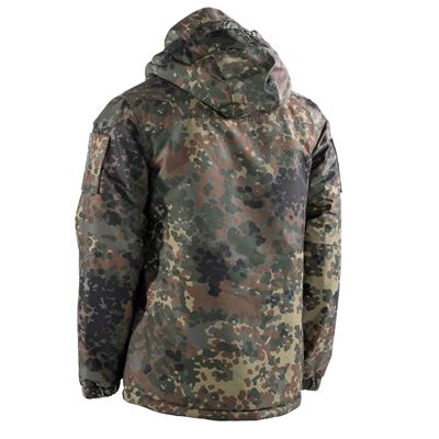 Zimná bunda s kapucňou ECW Level 7 FLECKTARN