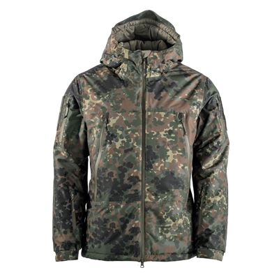 Zimná bunda s kapucňou ECW Level 7 FLECKTARN