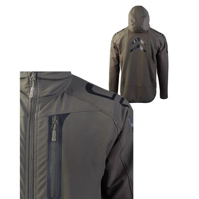 Softshellová bunda DYNAMIC FORCE FLEX-TECH ZELENÁ