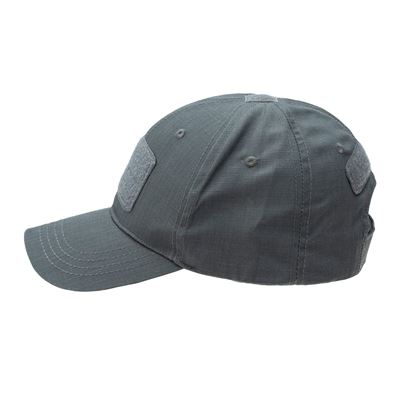 Baseballová čiapka Rip-Stop VELCRO ŠEDÁ INVADERGEAR 103399-10 3