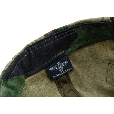 Baseballová čiapka Rip-Stop VELCRO WOODLAND INVADERGEAR 103399-22 7