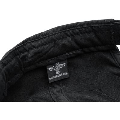 Baseballová čiapka Rip-Stop VELCRO ČIERNA INVADERGEAR 103399-60 7