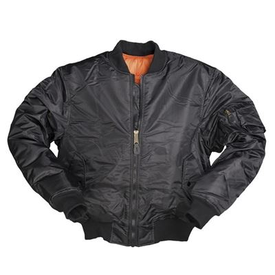 Bunda bomber TYP MA1® PES ČIERNA