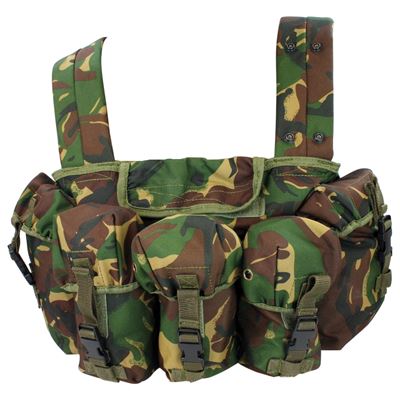 Vesta britská CHEST RIG DPM