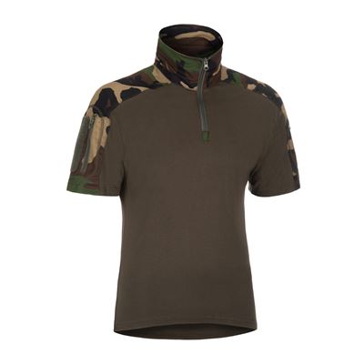 Košeľa taktická s krátkym rukávom INVADER GEAR WOODLAND